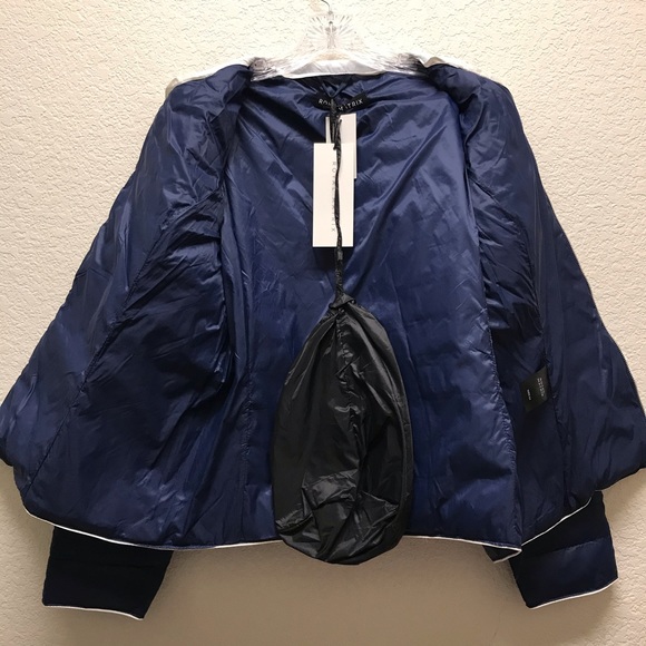 ROYAL MATRIX Quilted Lightweight Packable Zip Up Puffer Jacket Coat NWT - Picture 7 of 7